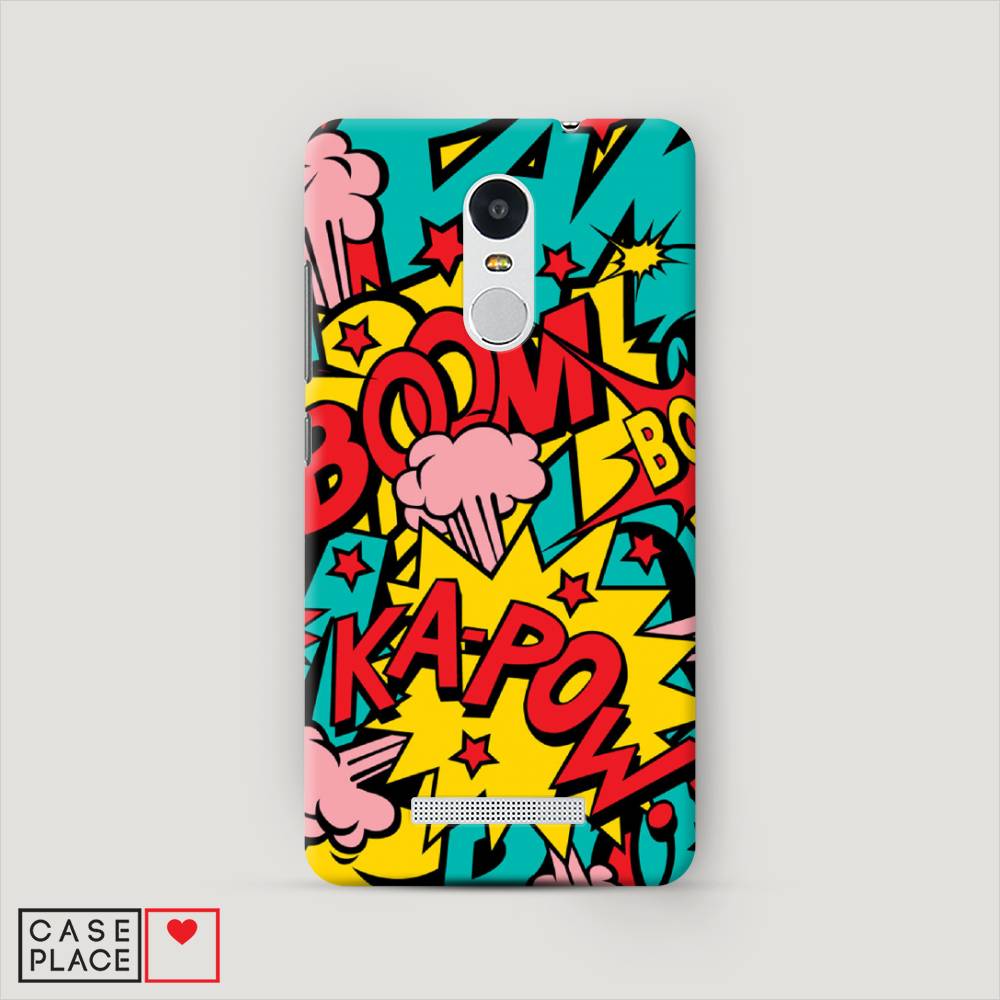 

Пластиковый чехол "Постер pop art" на Xiaomi Redmi Note 3