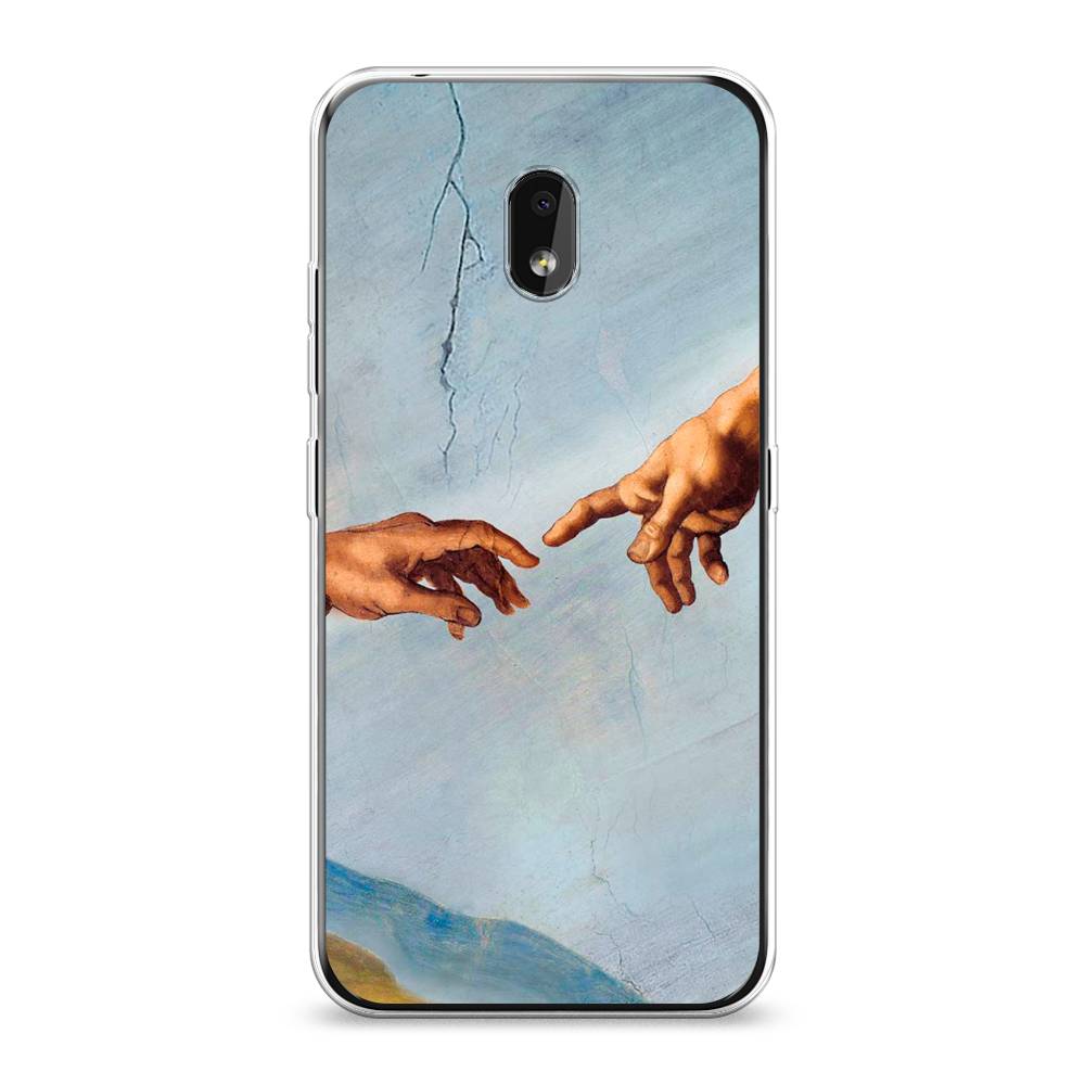 

Чехол Awog на Nokia 2.2 / Нокиа 2.2 "Сотворение Адама", 122950-9