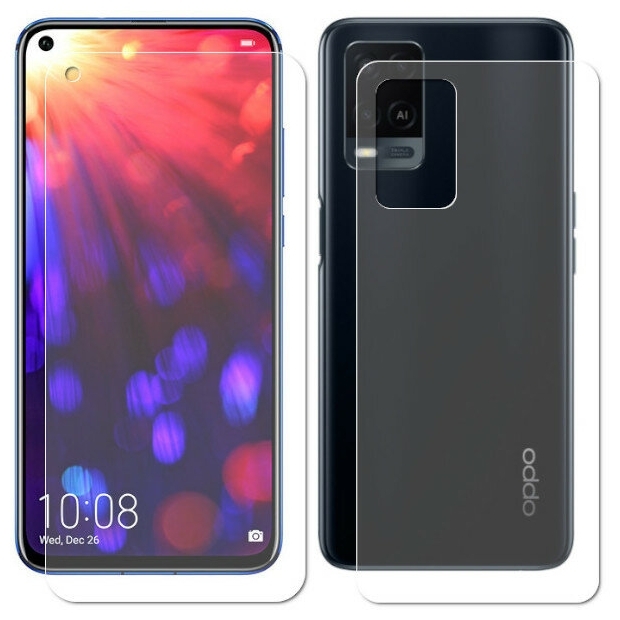 

Гидрогелевая пленка LuxCase для Oppo A54 0.14mm Матовая Front&Back 86461, Oppo A54