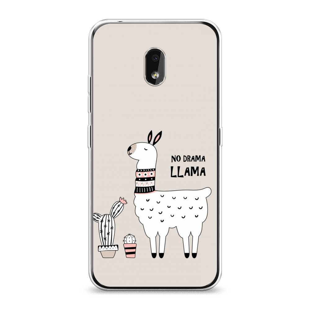 

Чехол Awog на Nokia 2.2 / Нокиа 2.2 "No drama LLama", 122950-2
