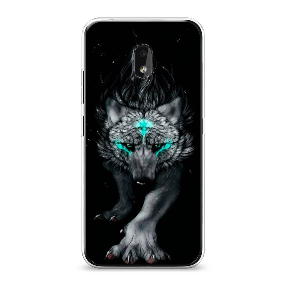 

Чехол Awog на Nokia 2.2 / Нокиа 2.2 "Волшебный волк", 122950-2