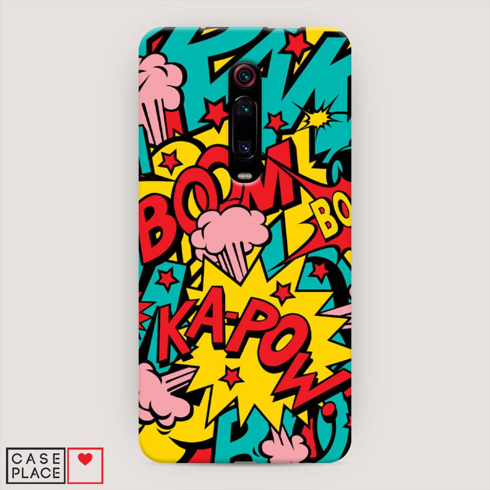 фото Пластиковый чехол "постер pop art" на xiaomi redmi k20 pro awog