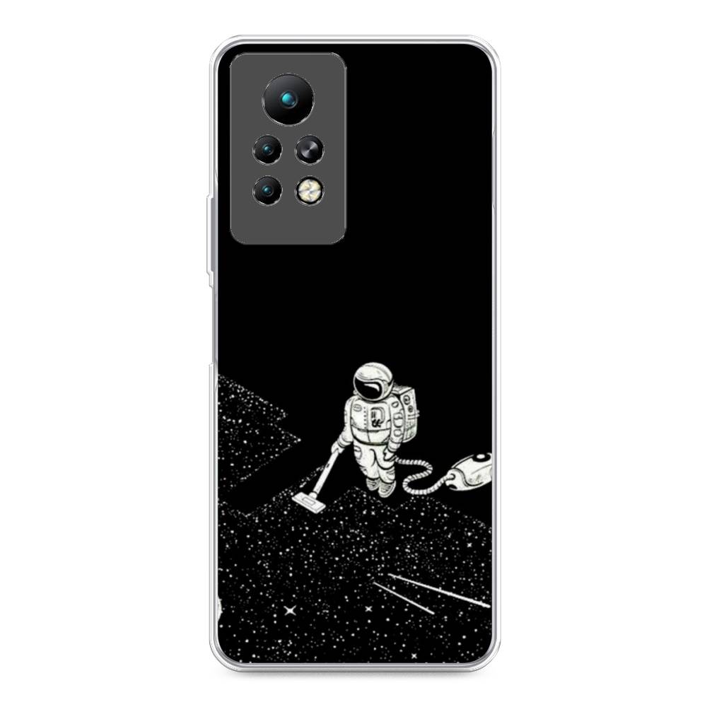 фото Чехол awog "космонавт с пылесосом" для infinix note 11 pro