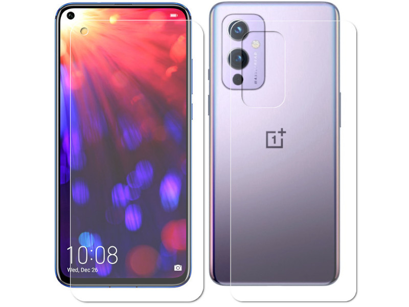 

Гидрогелевая пленка LuxCase для OnePlus 9 0.14mm Front and Back Transparent 86562, OnePlus 9