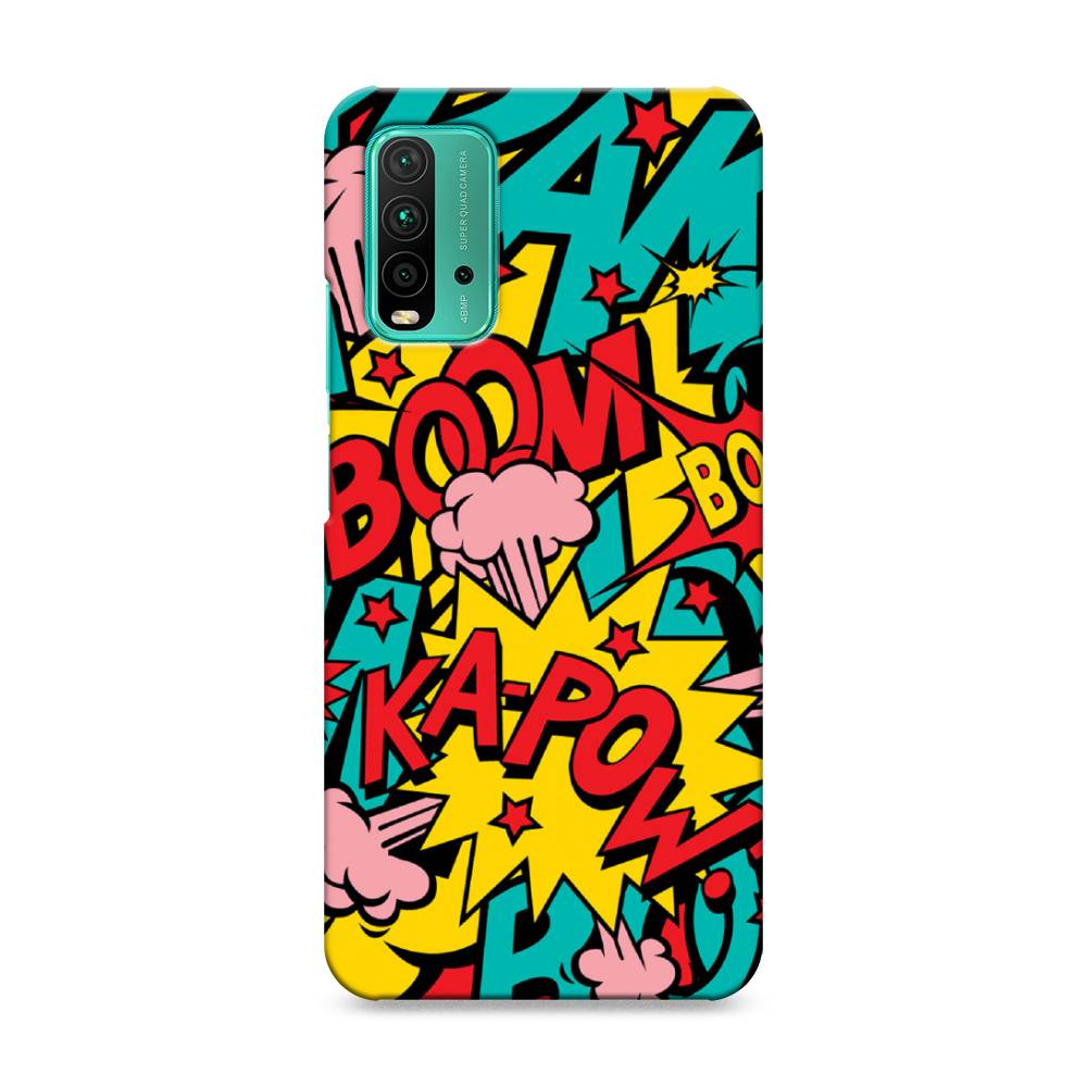 

Пластиковый чехол "Постер pop art" на Xiaomi Redmi 9T, 39820-7