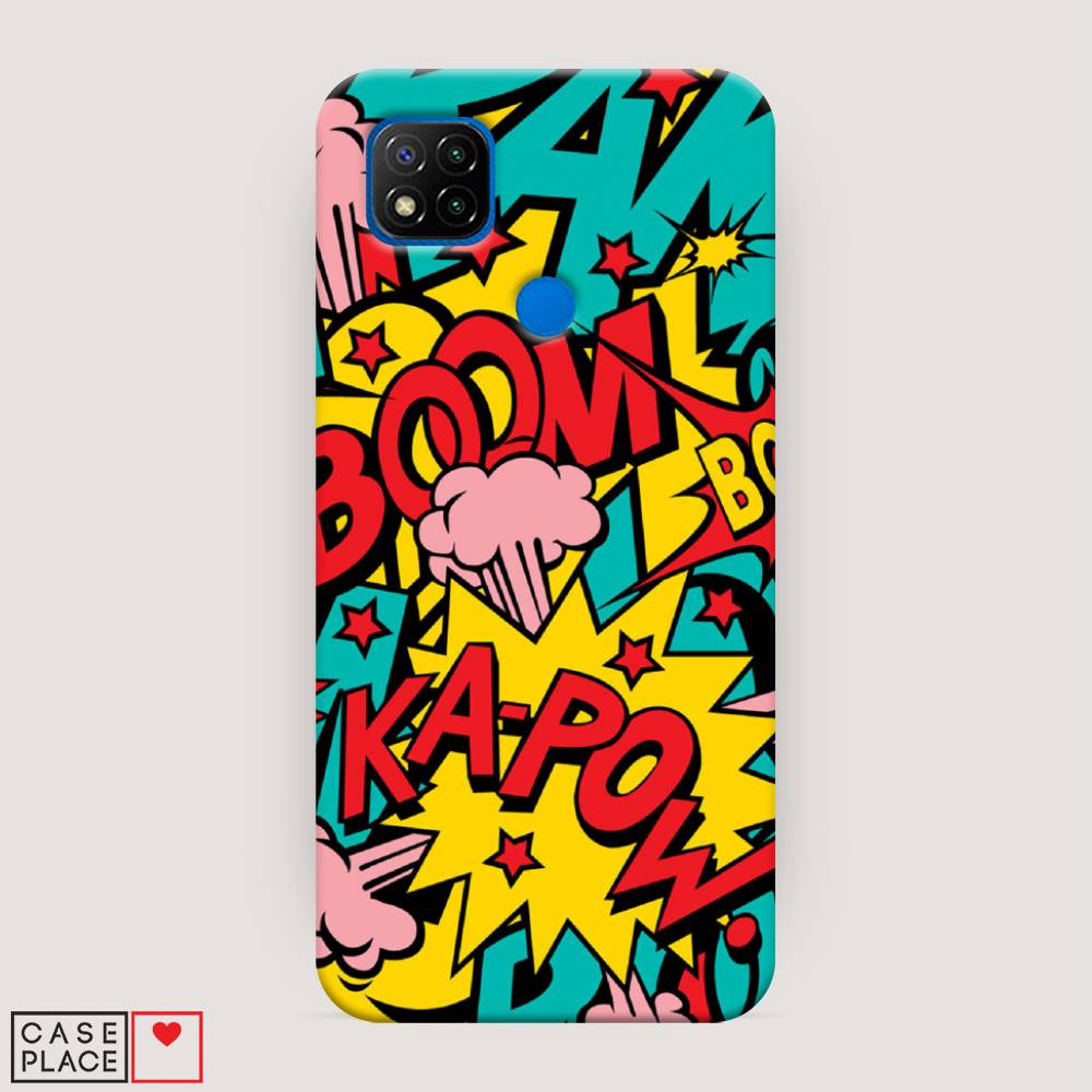 

Пластиковый чехол "Постер pop art" на Xiaomi Redmi 9C, 39020-7