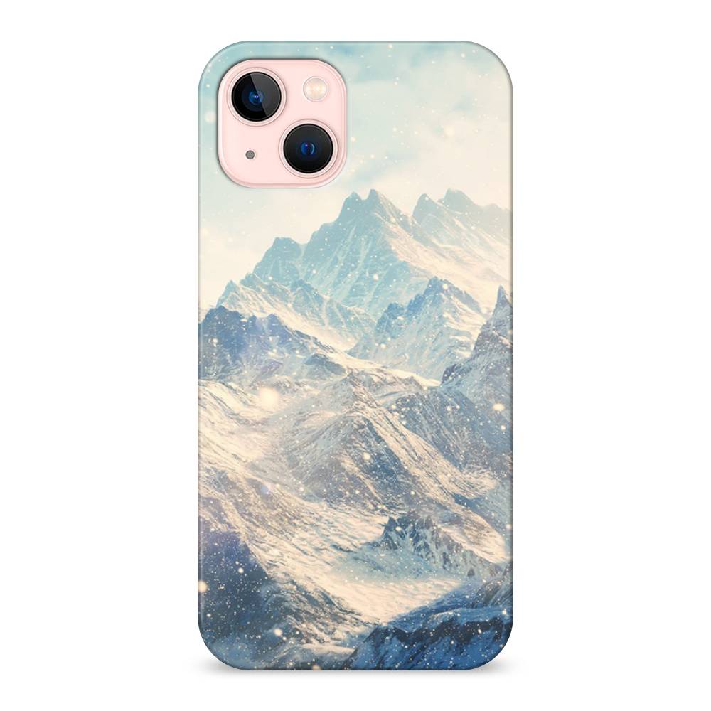 

Пластиковый чехол "Горы 4" на Apple iPhone 13, 14220-3