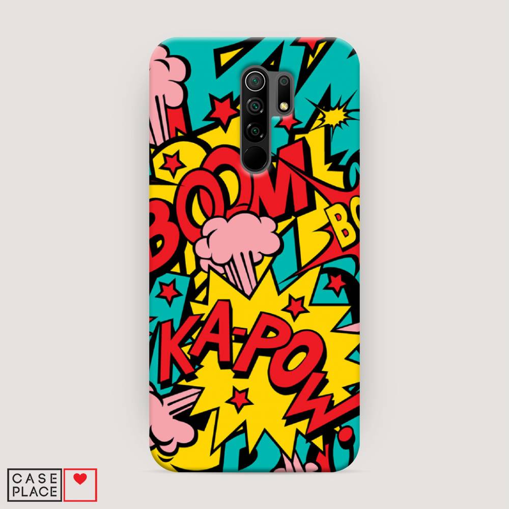 

Пластиковый чехол "Постер pop art" на Xiaomi Redmi 9, 38320-7