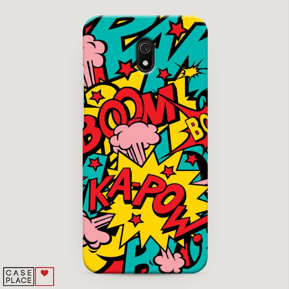 

Пластиковый чехол "Постер pop art" на Xiaomi Redmi 8A, 37220-7