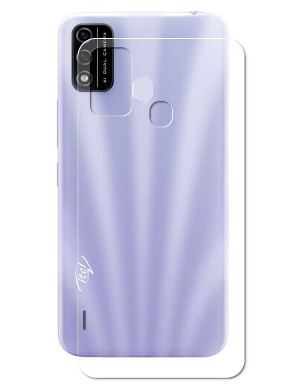 

Гидрогелевая пленка LuxCase для Itel A48 0.14mm Back Transparent 86567, Itel A48