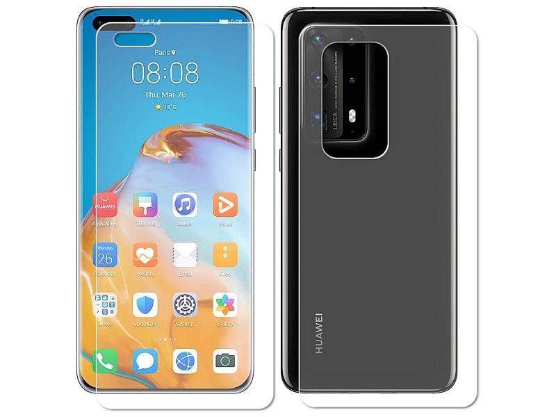 

Гидрогелевая пленка LuxCase для Huawei P40 Pro Plus 0.14mm Front and Back Matte 86329, Huawei P40 Pro Plus
