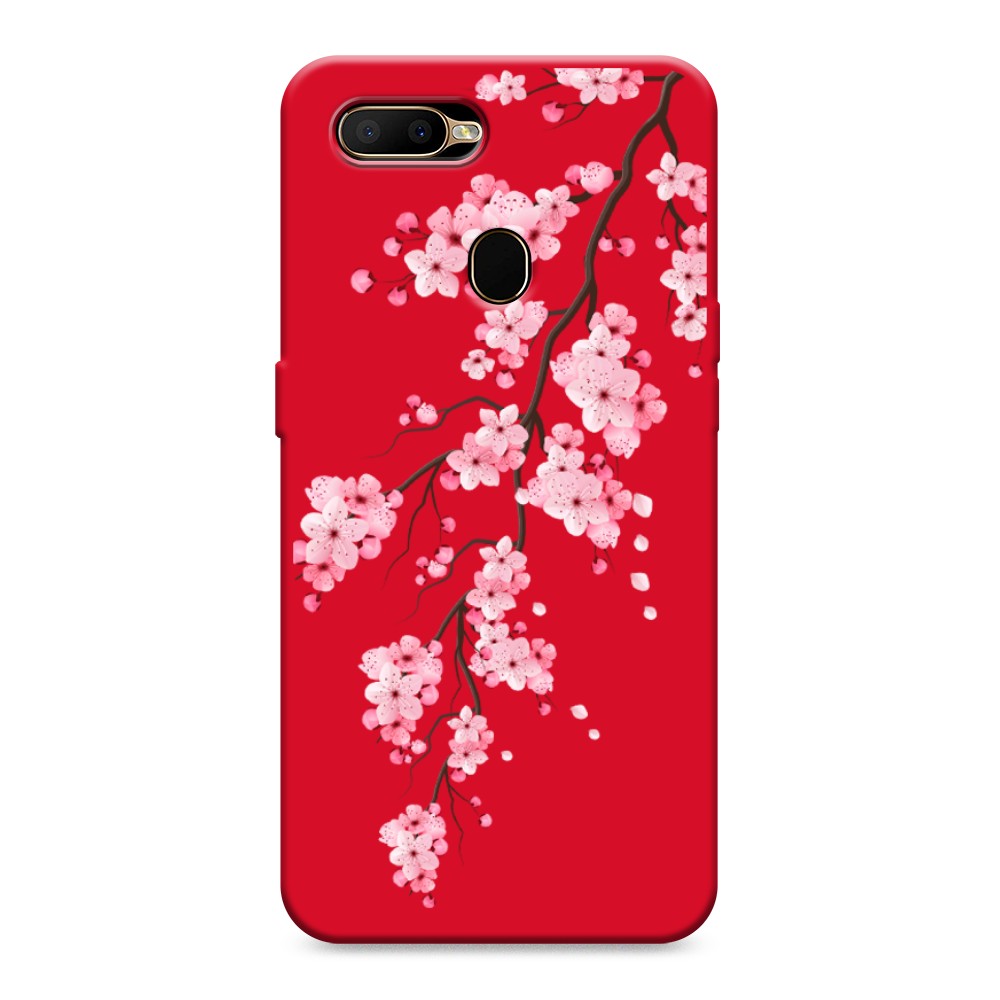 

Чехол Awog на Oppo A5s "Розовая сакура", Разноцветный, 252353-1