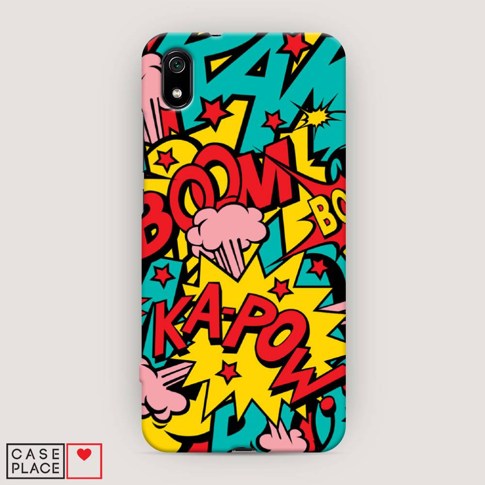 

Пластиковый чехол "Постер pop art" на Xiaomi Redmi 7A, 35420-7