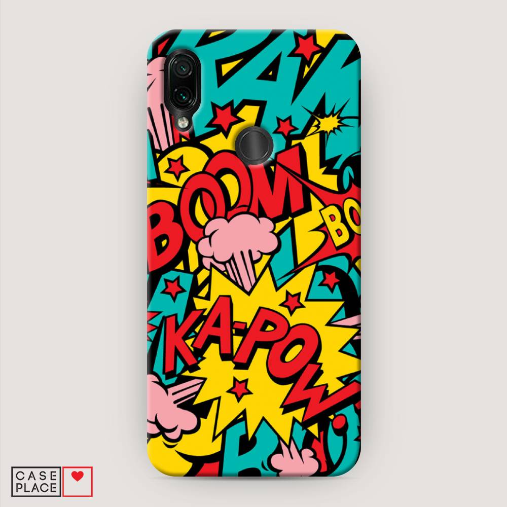 

Пластиковый чехол "Постер pop art" на Xiaomi Redmi 7, 35020-7