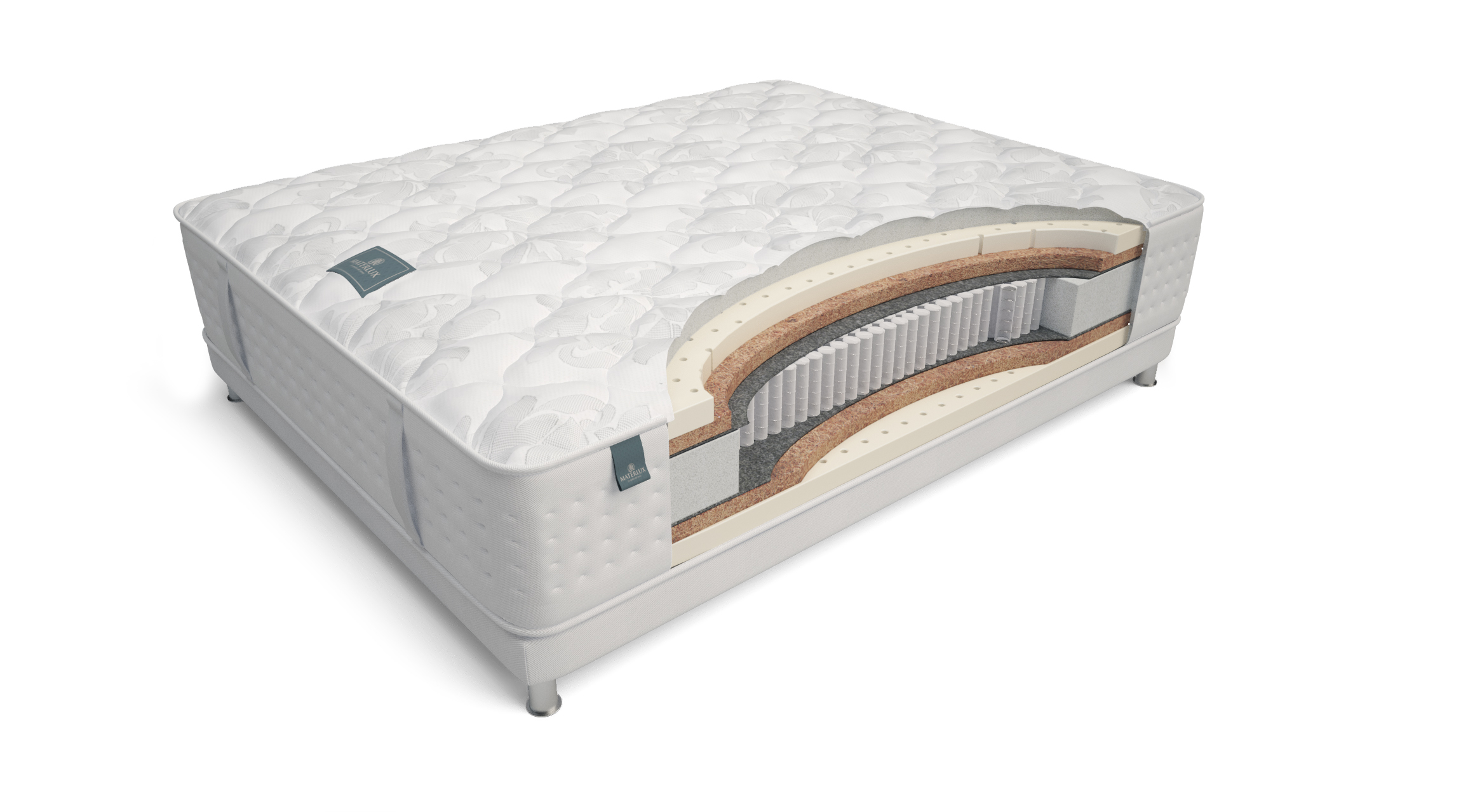 

Матрас Materlux Impero Medium 90х200, Белый, Impero Medium