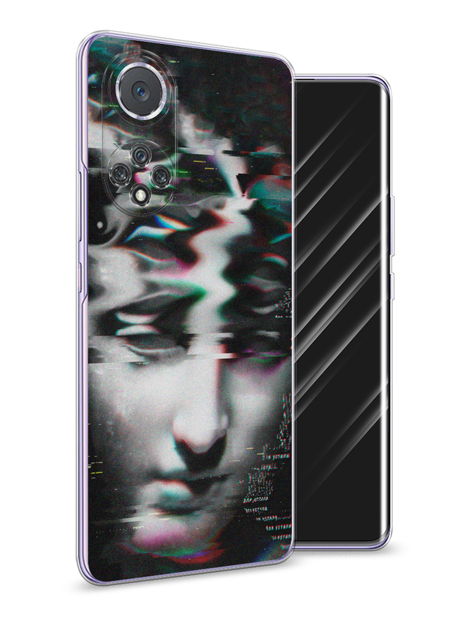 

Чехол Awog на Huawei Nova 9 "Glitch Art", Серый, 6106150-9