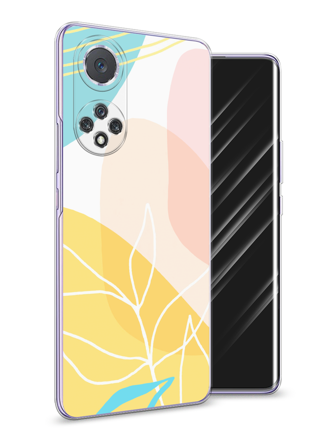 

Чехол Awog на Huawei Nova 9 "Летнее настроение", Желтый;голубой;розовый, 6106150-10