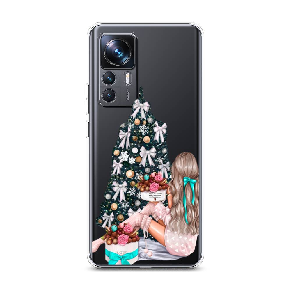 

Чехол на Xiaomi 12T Pro "New Year", Зеленый;бежевый;голубой, 315750-5