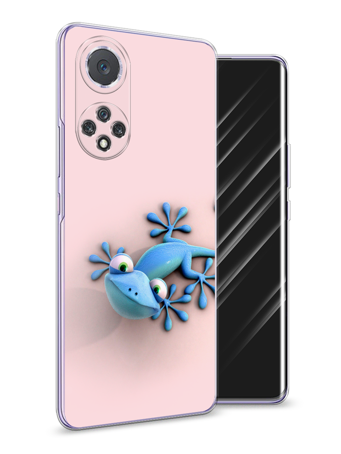 

Чехол Awog на Huawei Nova 9 "Голубая ящерка", Розовый;голубой;белый, 6106150-2