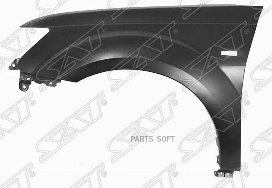 

Крыло Mitsubishi Outlander Xl 06-10 Lh С Отверстием Под Повторитель SAT STMB51016A2