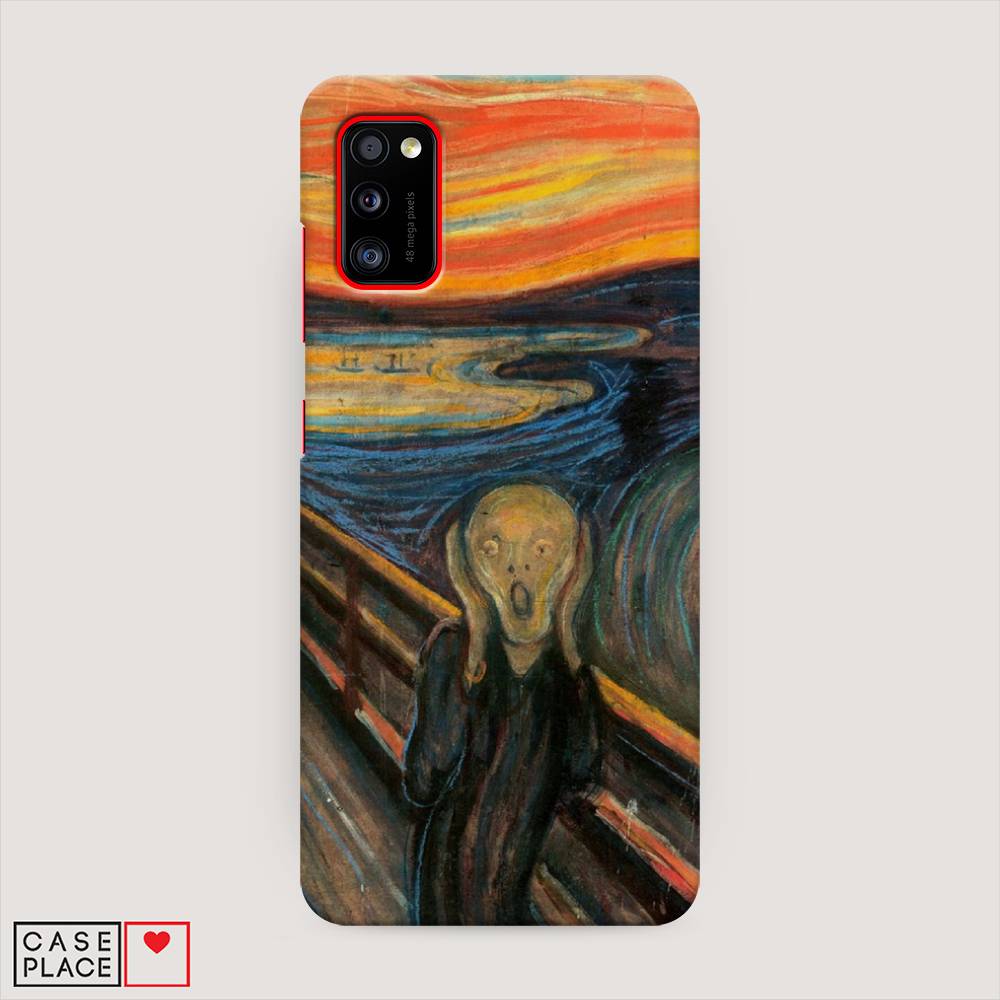 

Пластиковый чехол "Крик" на Samsung Galaxy A41