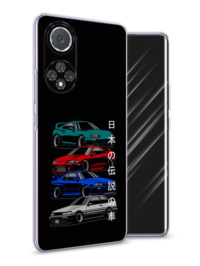 

Чехол Awog на Huawei Nova 9 "JDM Legend cars", Зеленый;красный;синий, 6106150-5