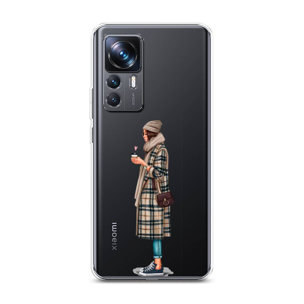 

Чехол на Xiaomi 12T Pro "Утренний кофе", Коричневый;бежевый, 315750-6