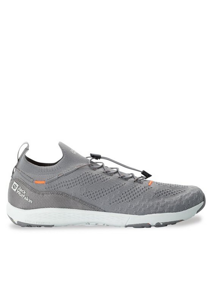 

Кроссовки мужские Jack Wolfskin Spirit Knit Low 4056621 серые 40.5 EU, Серый, Spirit Knit Low 4056621