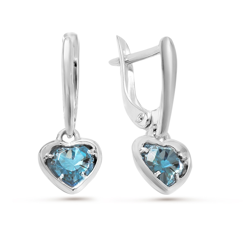 

Серьги из серебра с топазом Pepela Jewelry PJ2-029