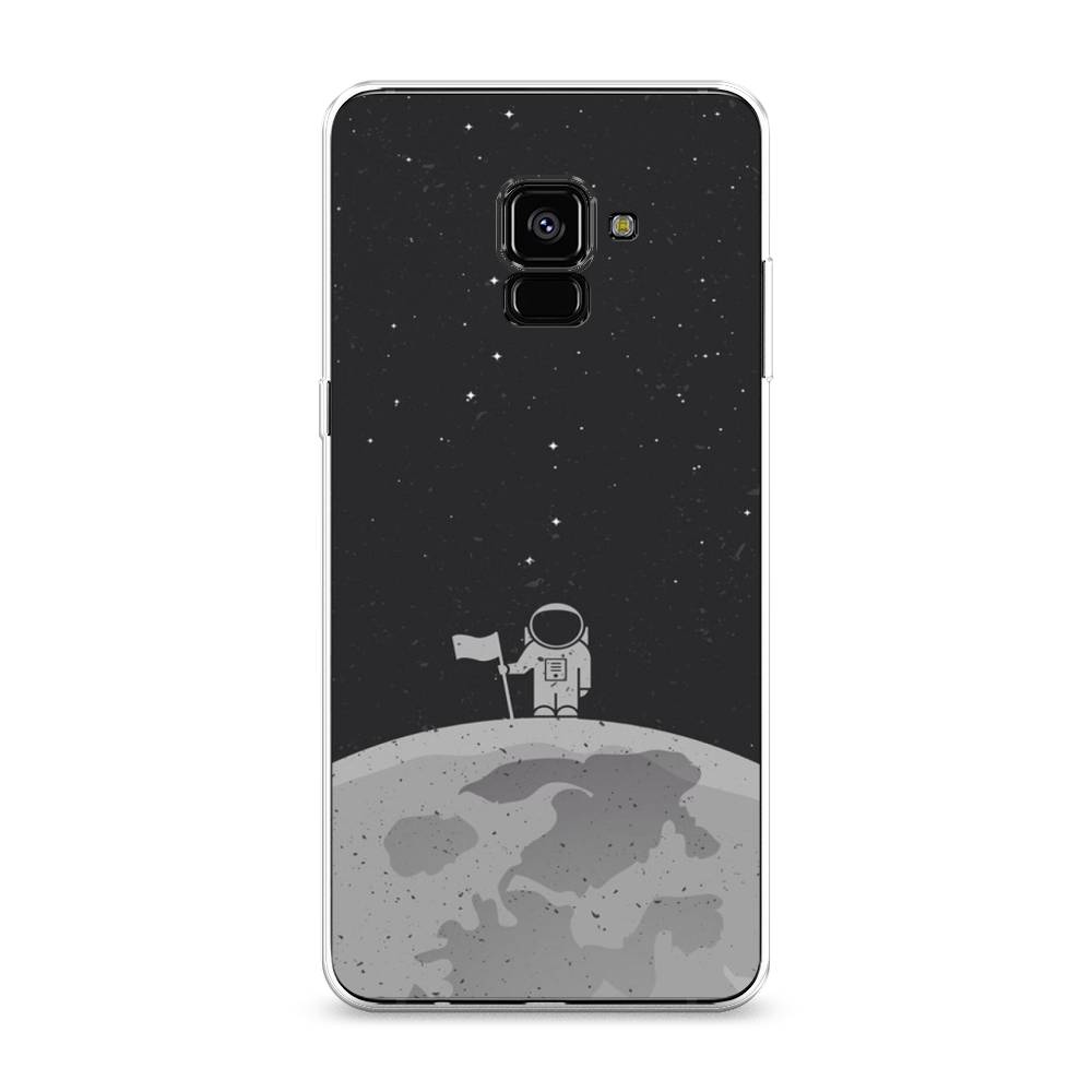 

Чехол Awog "Первый на Луне" для Samsung Galaxy A8 +, Черный, 25550-4