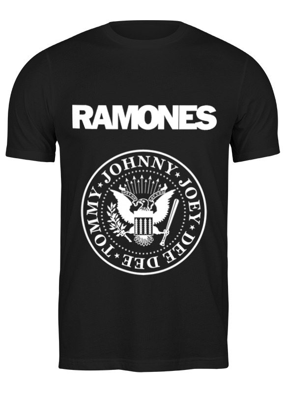 

Футболка мужская Printio Ramones черная 3XL, Черный, Ramones