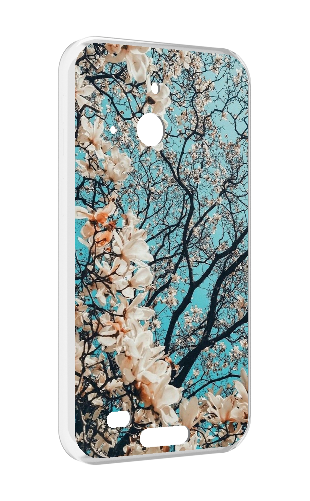 

Чехол MyPads дерево-с-цветочками для Oukitel WP20 / WP20 Pro, Прозрачный, Tocco