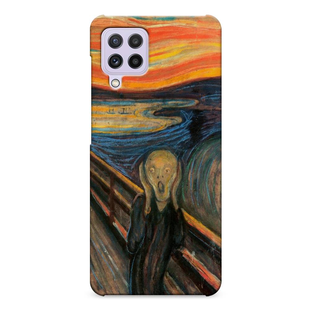 

Пластиковый чехол "Крик" на Samsung Galaxy A22