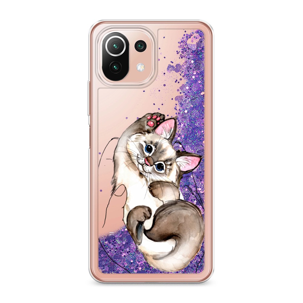 

Чехол Awog на Xiaomi Mi 11 Lite "Котенок в ладошках", Разноцветный, 310292-1