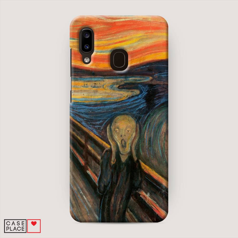 

Пластиковый чехол "Крик" на Samsung Galaxy A20, 27620-7