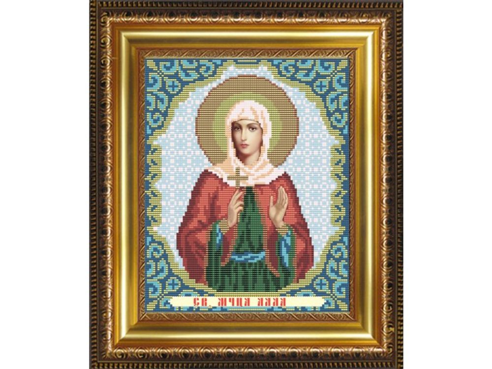 

Рисунок на ткани «Св.Мученица Алла»
