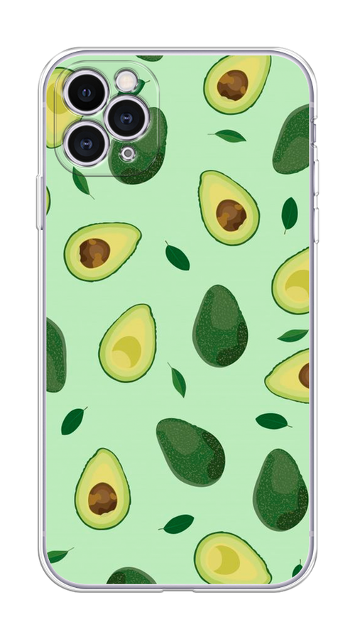 

Чехол на Apple iPhone 11 Pro "Blue avocado", Коричневый;зеленый, 12350-1