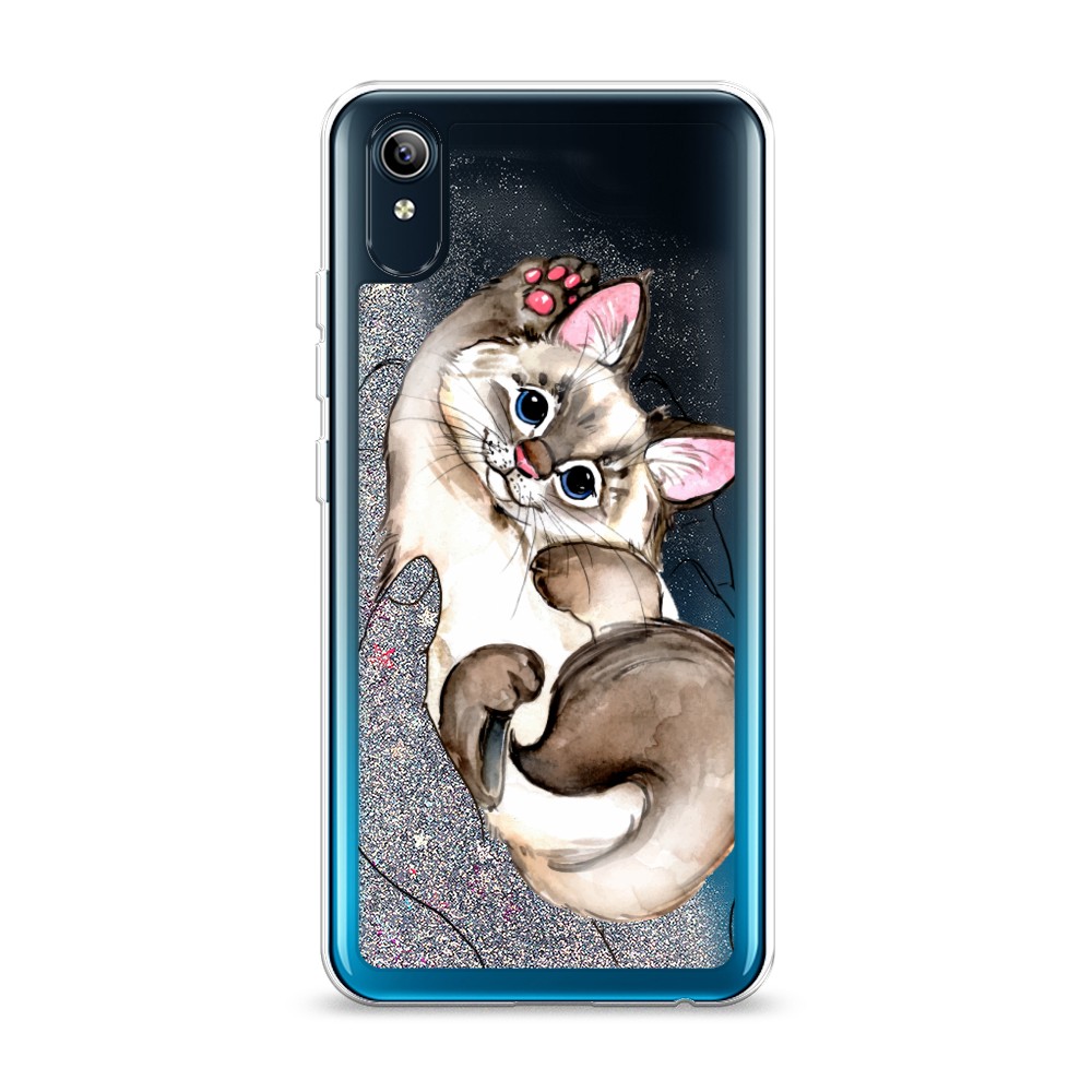 

Чехол Awog на Vivo Y91c/Y1s "Котенок в ладошках", Разноцветный, 262891-1