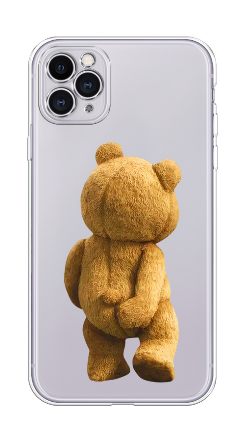 

Чехол на Apple iPhone 11 Pro Max "Медвежья спина", Коричневый;прозрачный, 12250-1