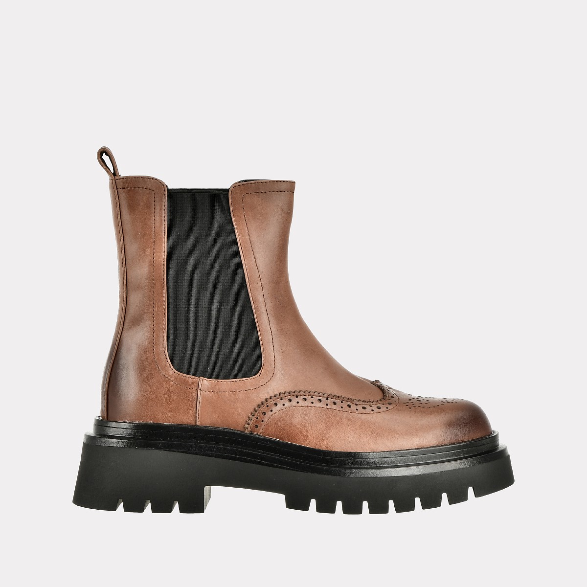 фото Ботинки женские versiya shop pf2223-k2558 коричневые 37 ru