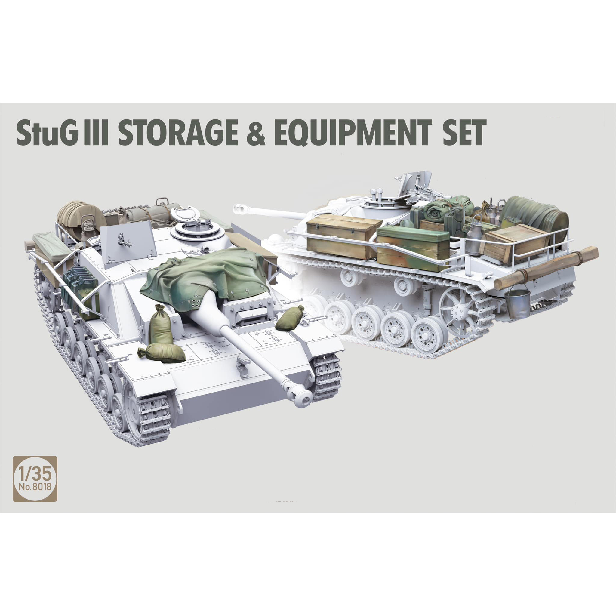 

Набор дополнений Takom 1/35 комплект оборудования для StuG III 8018