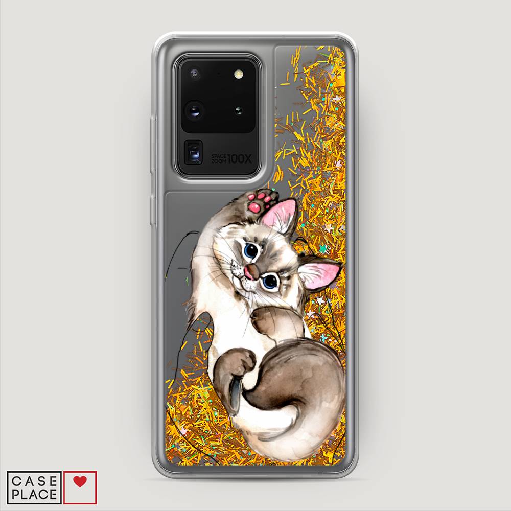 

Чехол Awog на Samsung Galaxy S20 Ultra "Котенок в ладошках", Разноцветный, 29490-1