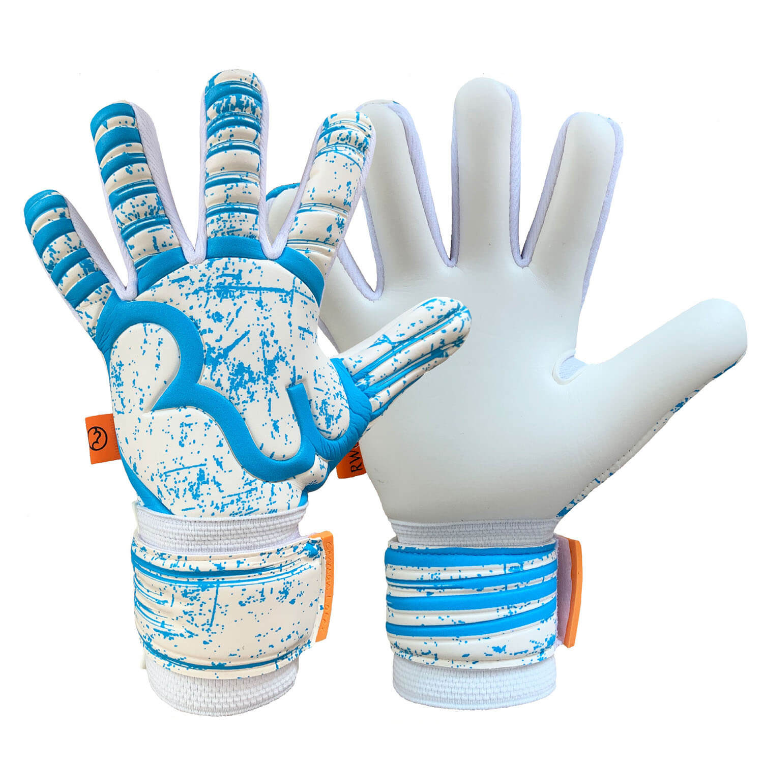 фото Вратарские перчатки rwlk future i white/light blue junior 5