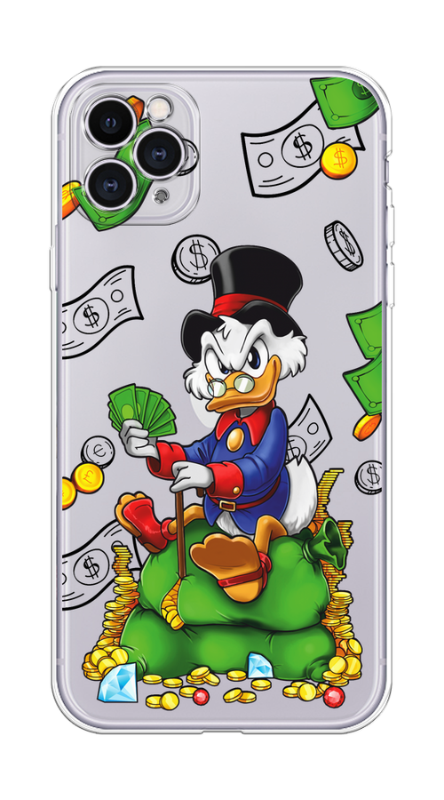 

Чехол на Apple iPhone 11 Pro Max "Scrooge Richness", Черный;синий;зеленый, 12250-1