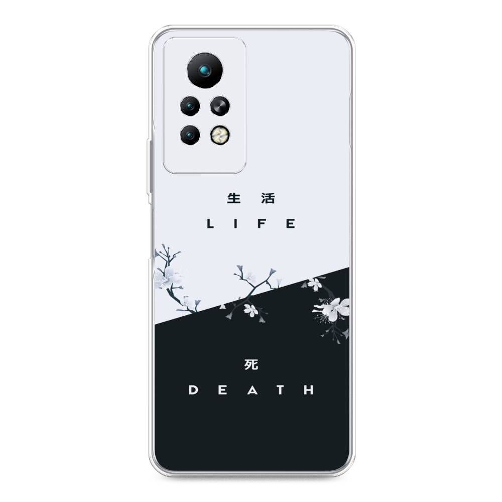 

Чехол Awog на Infinix Note 11 Pro "Life and death", Разноцветный, 3100550-7