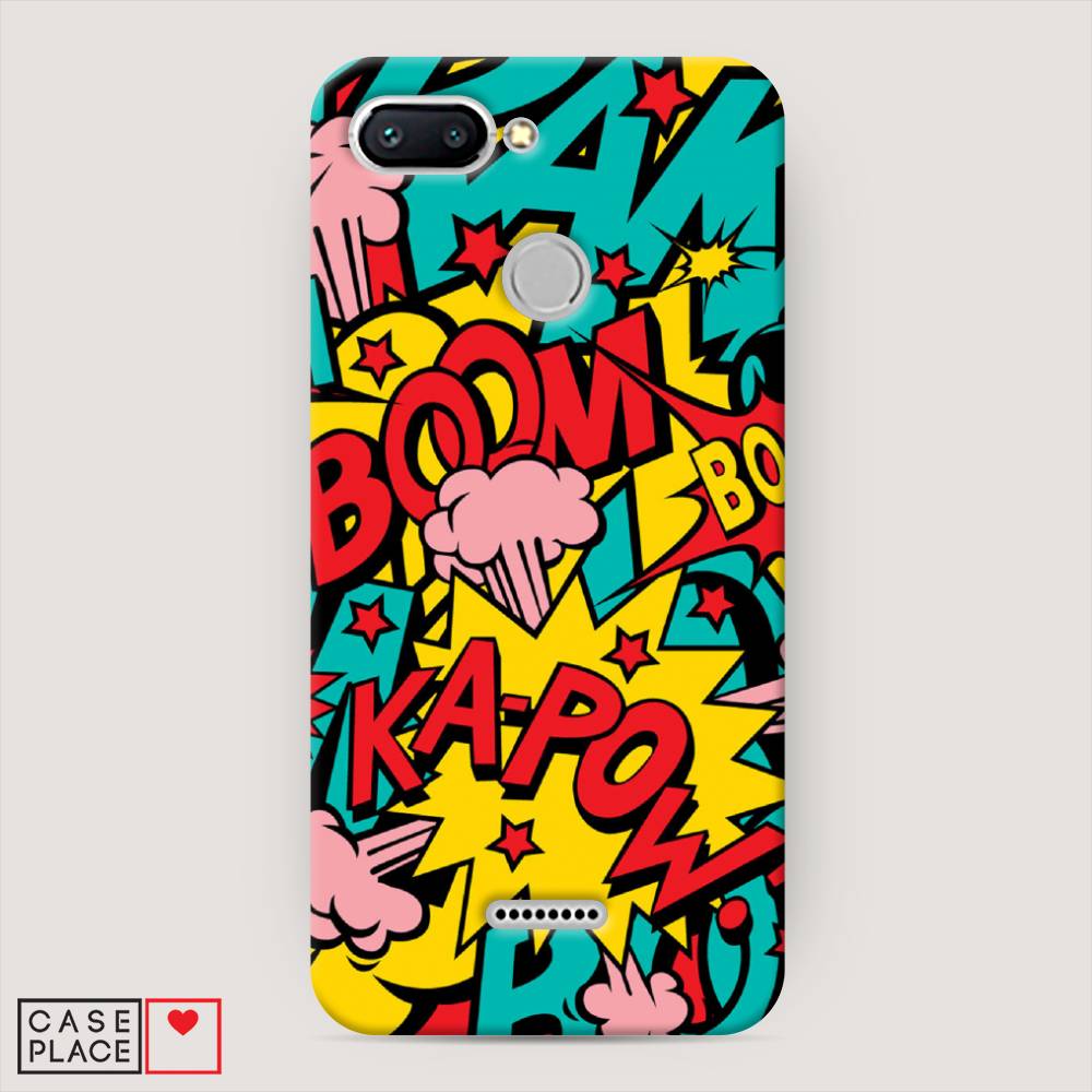 

Пластиковый чехол "Постер pop art" на Xiaomi Redmi 6