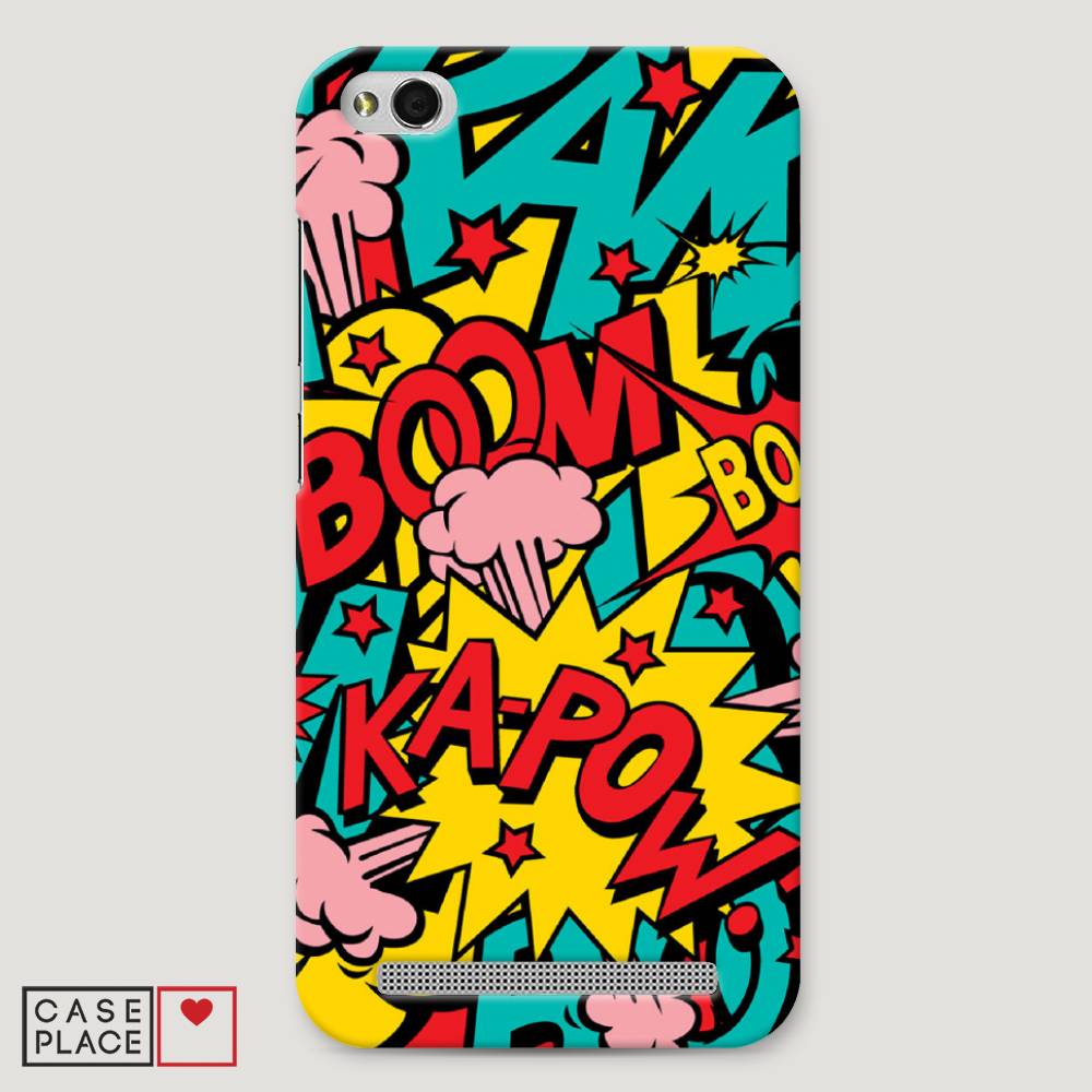

Пластиковый чехол "Постер pop art" на Xiaomi Redmi 5A, 32820-7
