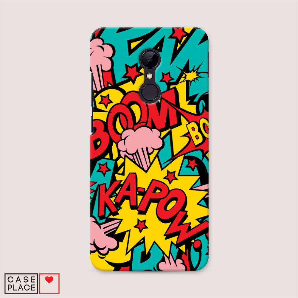 фото Пластиковый чехол "постер pop art" на xiaomi redmi 5 awog