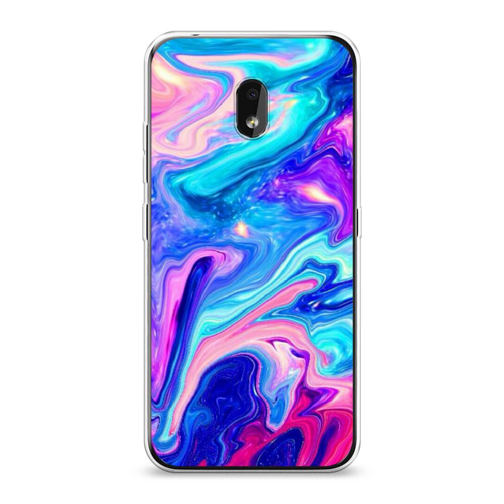 

Чехол Awog на Nokia 2.2 / Нокиа 2.2 "Потеки краски", 122950-10