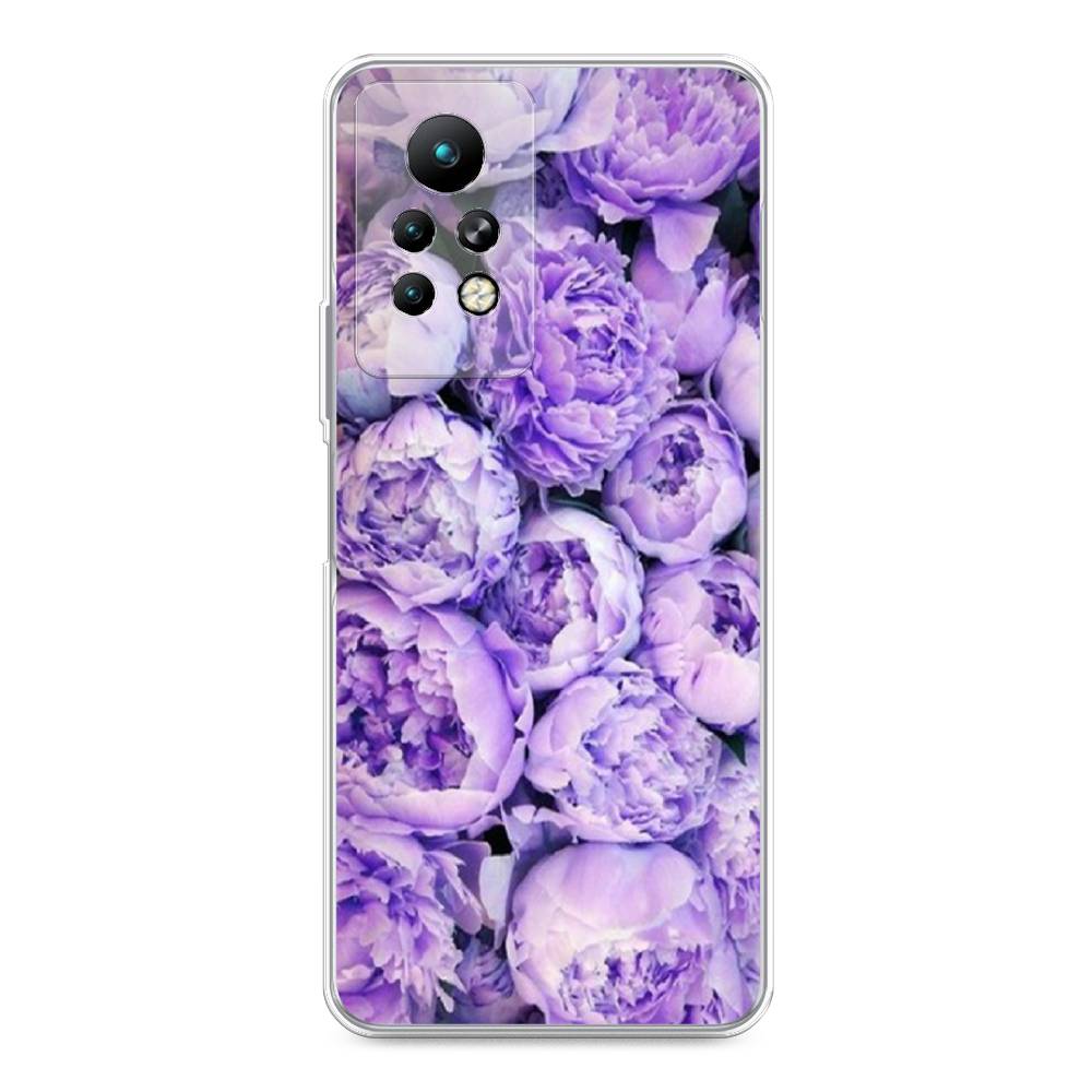 

Чехол Awog на Infinix Note 11 Pro "Пионы сиреневые", Разноцветный, 3100550-8